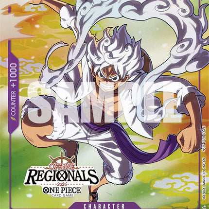 Monkey.D.Luffy (Offline Regional 2024 Vol. 2) [Participant] [One Piece Promotion Cards]