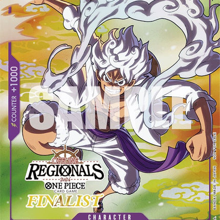 Monkey.D.Luffy (Online Regional 2024 Vol. 2) [Finalist] [One Piece Promotion Cards]