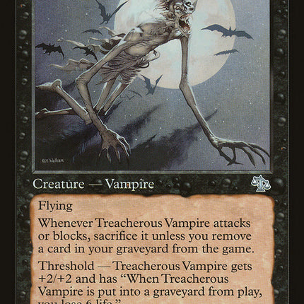 Treacherous Vampire [Judgment]