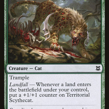 Territorial Scythecat [Zendikar Rising]