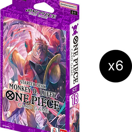 Starter Deck Display (Purple Monkey.D.Luffy)