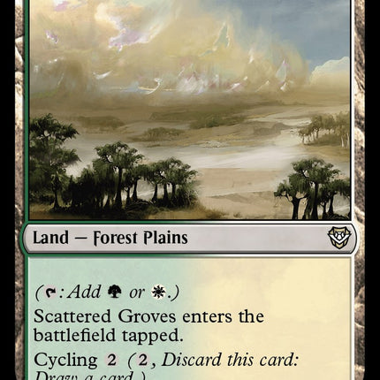 Scattered Groves [Outlaws of Thunder Junction Commander]
