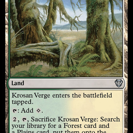 Krosan Verge [Outlaws of Thunder Junction Commander]