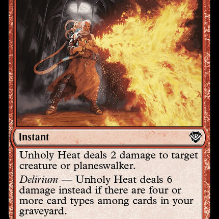 Unholy Heat [Outlaws of Thunder Junction Commander]