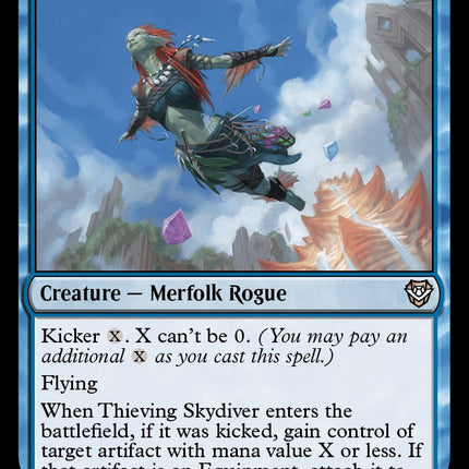 Thieving Skydiver [Outlaws of Thunder Junction Commander]