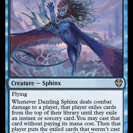 Dazzling Sphinx [Outlaws of Thunder Junction Commander]