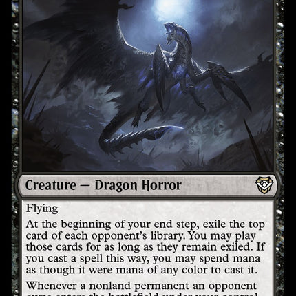 Brainstealer Dragon [Outlaws of Thunder Junction Commander]