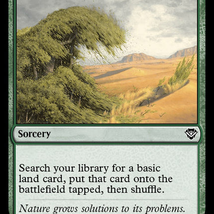 Rampant Growth [Outlaws of Thunder Junction Commander]