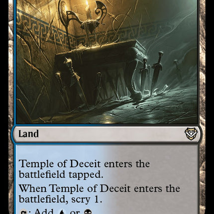 Temple of Deceit [Outlaws of Thunder Junction Commander]