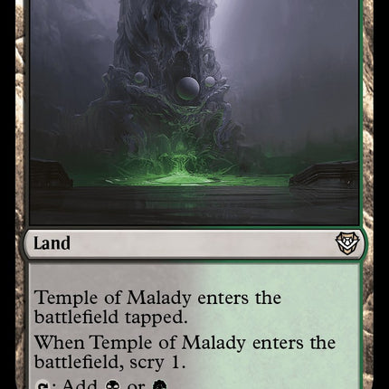 Temple of Malady [Outlaws of Thunder Junction Commander]
