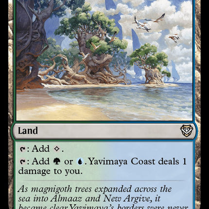 Yavimaya Coast [Outlaws of Thunder Junction Commander]