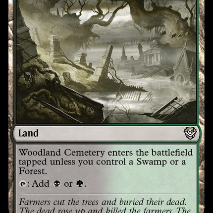 Woodland Cemetery [Outlaws of Thunder Junction Commander]