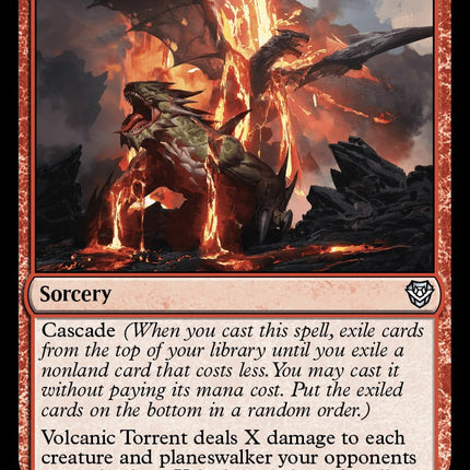 Volcanic Torrent [Outlaws of Thunder Junction Commander]