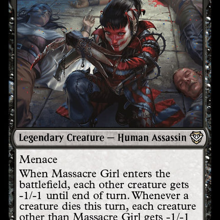 Massacre Girl [Outlaws of Thunder Junction Commander]