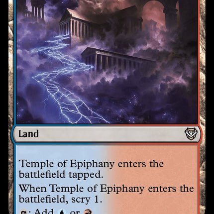 Temple of Epiphany [Outlaws of Thunder Junction Commander]