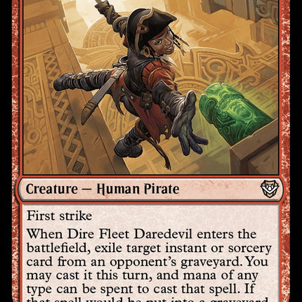 Dire Fleet Daredevil [Outlaws of Thunder Junction Commander]