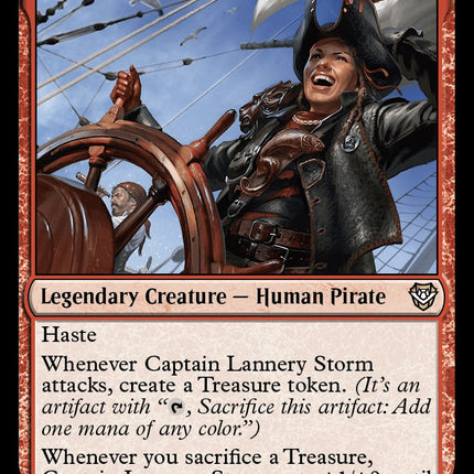 Captain Lannery Storm [Outlaws of Thunder Junction Commander]