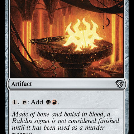 Rakdos Signet [Outlaws of Thunder Junction Commander]