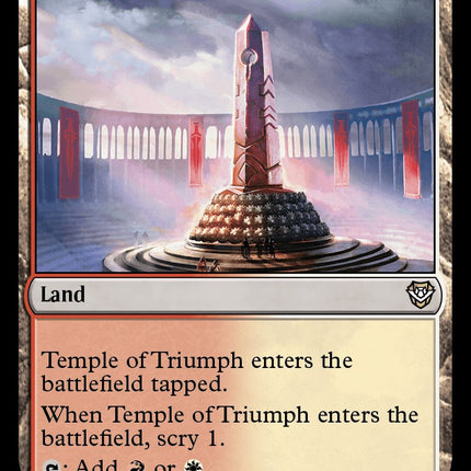 Temple of Triumph [Outlaws of Thunder Junction Commander]