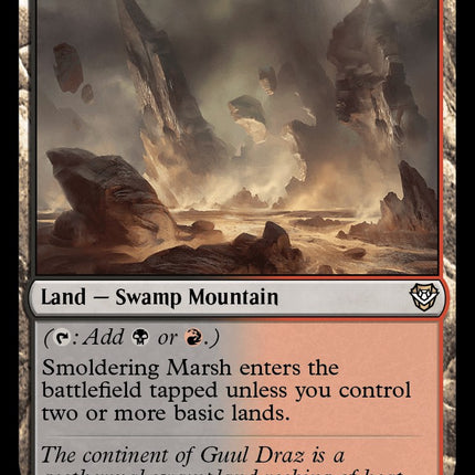 Smoldering Marsh [Outlaws of Thunder Junction Commander]