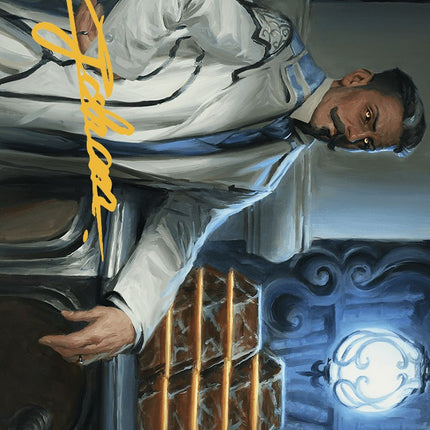 Baron Bertram Graywater Art Card (Gold-Stamped Signature) [Outlaws of Thunder Junction Art Series]