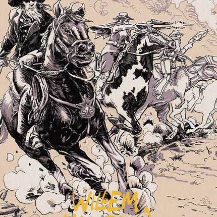 Overwhelming Forces Art Card (Gold-Stamped Signature) [Outlaws of Thunder Junction Art Series]