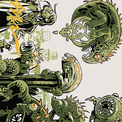 Pest Infestation Art Card (Gold-Stamped Signature) [Outlaws of Thunder Junction Art Series]