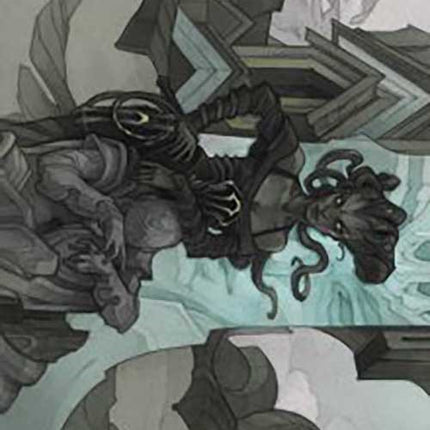 Vraska Joins Up Art Card [Outlaws of Thunder Junction Art Series]