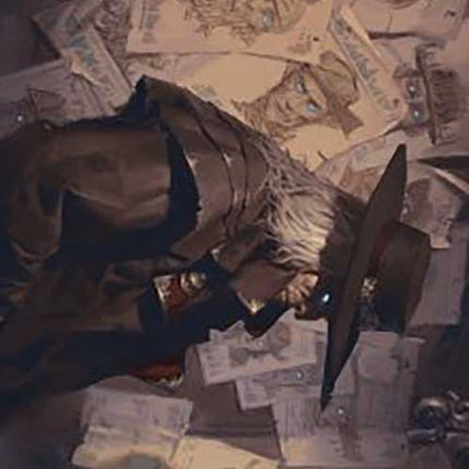 Lazav, Familiar Stranger Art Card [Outlaws of Thunder Junction Art Series]