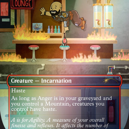 Anger (Rainbow Foil) [Secret Lair Drop Series]