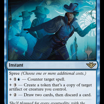 Three Steps Ahead (Promo Pack) [Outlaws of Thunder Junction Promos]