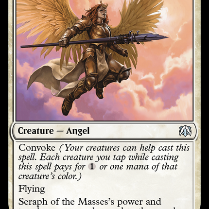 Seraph of the Masses [March of the Machine Commander]