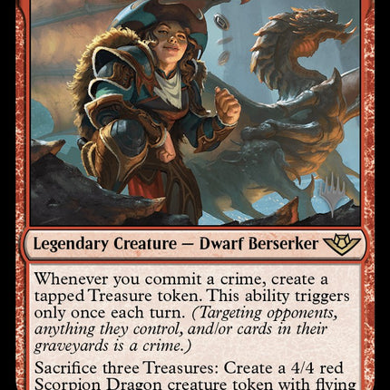 Magda, the Hoardmaster (Promo Pack) [Outlaws of Thunder Junction Promos]