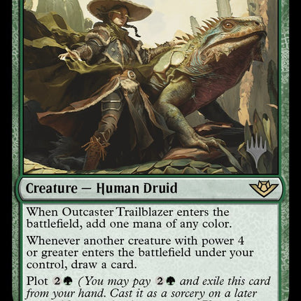 Outcaster Trailblazer (Promo Pack) [Outlaws of Thunder Junction Promos]