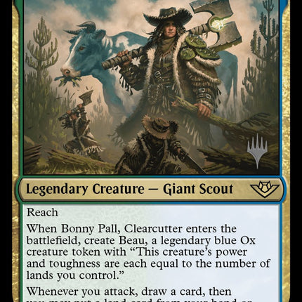 Bonny Pall, Clearcutter (Promo Pack) [Outlaws of Thunder Junction Promos]