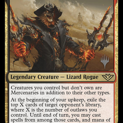 Laughing Jasper Flint (Promo Pack) [Outlaws of Thunder Junction Promos]