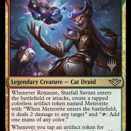 Roxanne, Starfall Savant (Promo Pack) [Outlaws of Thunder Junction Promos]