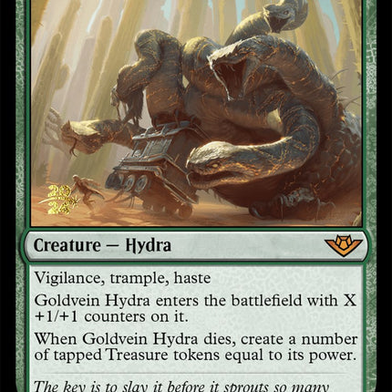 Goldvein Hydra [Outlaws of Thunder Junction Prerelease Promos]
