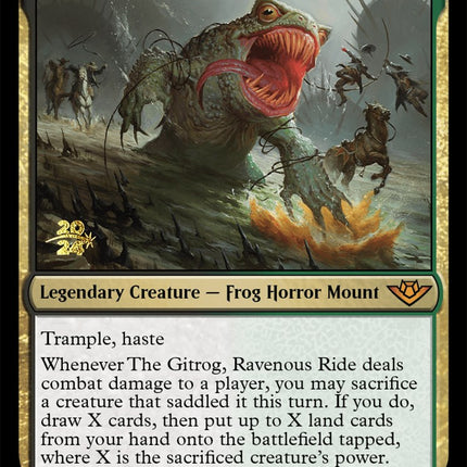 The Gitrog, Ravenous Ride [Outlaws of Thunder Junction Prerelease Promos]
