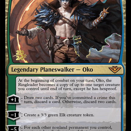 Oko, the Ringleader [Outlaws of Thunder Junction Prerelease Promos]