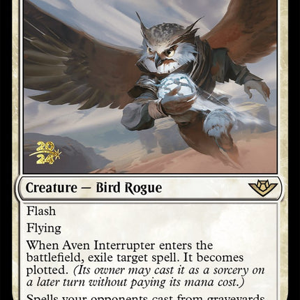 Aven Interrupter [Outlaws of Thunder Junction Prerelease Promos]