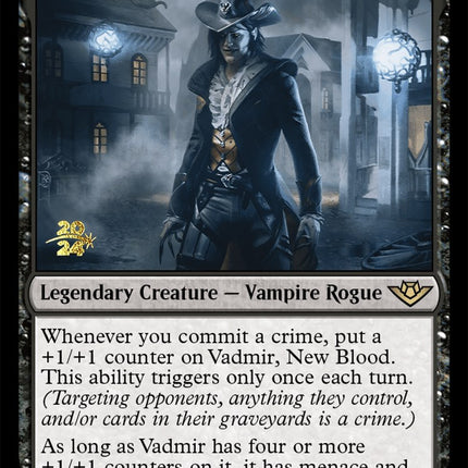 Vadmir, New Blood [Outlaws of Thunder Junction Prerelease Promos]