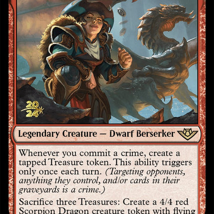 Magda, the Hoardmaster [Outlaws of Thunder Junction Prerelease Promos]