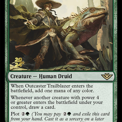 Outcaster Trailblazer [Outlaws of Thunder Junction Prerelease Promos]