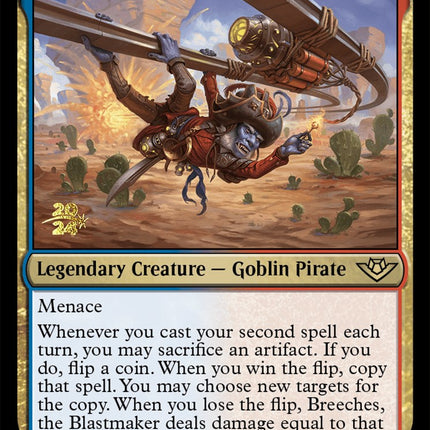 Breeches, the Blastmaker [Outlaws of Thunder Junction Prerelease Promos]