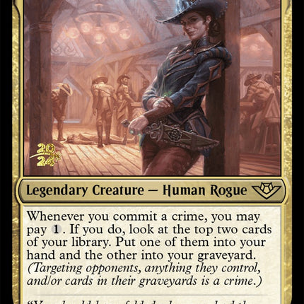 Marchesa, Dealer of Death [Outlaws of Thunder Junction Prerelease Promos]
