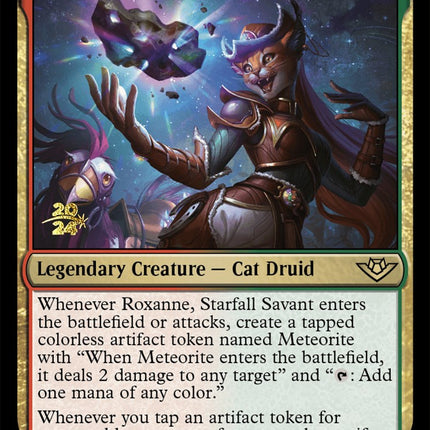 Roxanne, Starfall Savant [Outlaws of Thunder Junction Prerelease Promos]