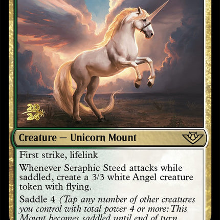 Seraphic Steed [Outlaws of Thunder Junction Prerelease Promos]