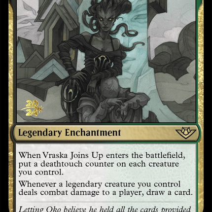 Vraska Joins Up [Outlaws of Thunder Junction Prerelease Promos]