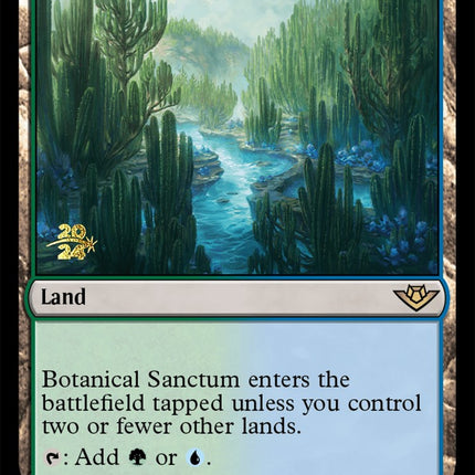 Botanical Sanctum (OTJ) [Outlaws of Thunder Junction Prerelease Promos]